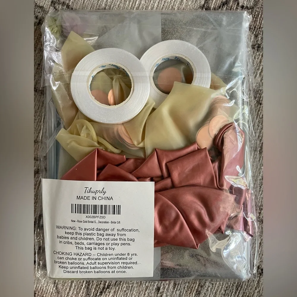 3 / $15: 4 Pk Bridal Shower, Engagement Party, Bachelorette Party Ballon Bann…